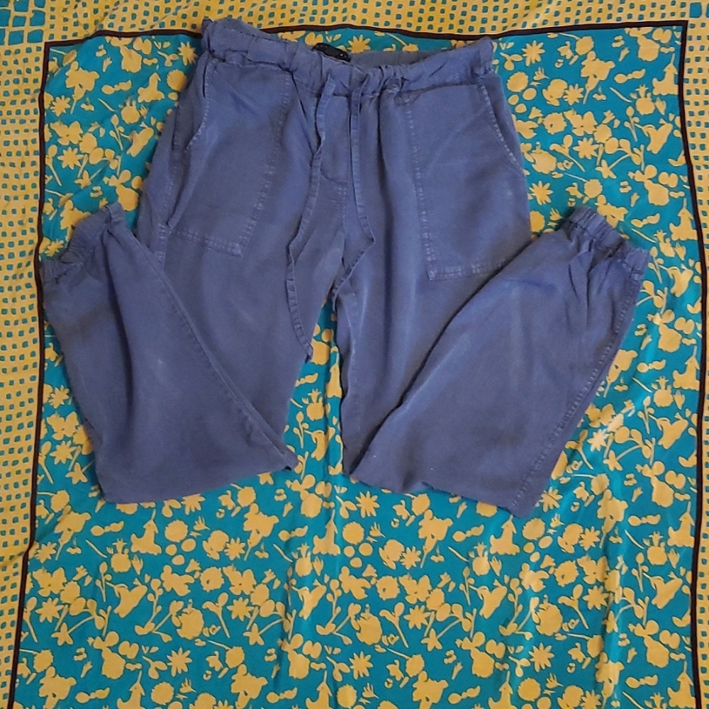 Blue Cargo Pants